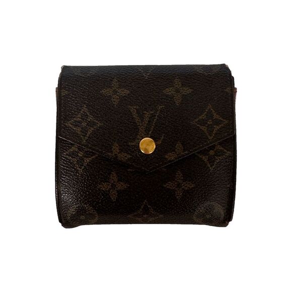 LOUIS VUITTON Handbags - Louis Vuitton W Hook Wallet Monogram Beige Monogram Canvas